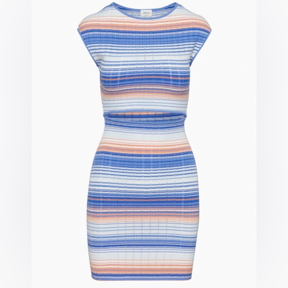 NEW ARITZIA Cut Out Knit Mini Dress